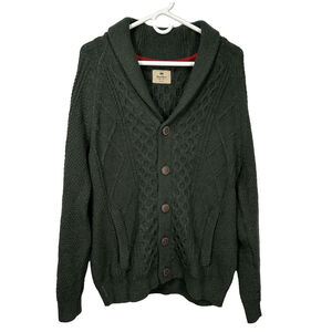 Wind River Knit‎ Green Cardigan Large